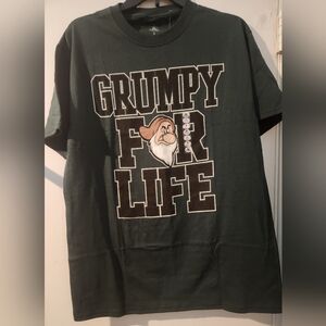 Disney Green Grumpy Short Sleeve Tee